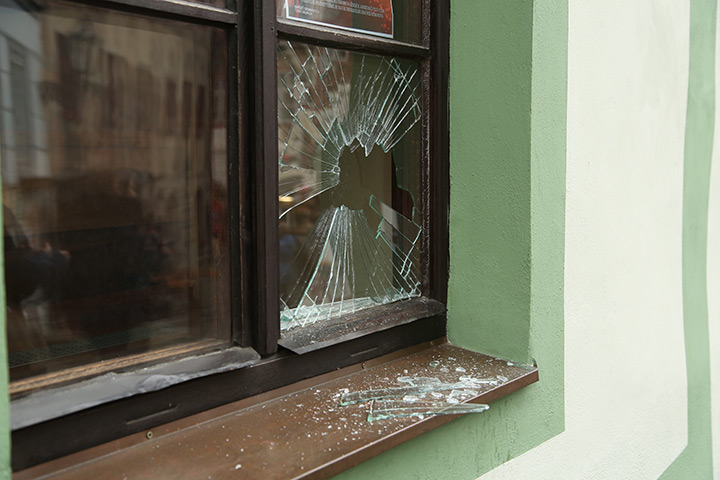 A2B Glass are able to board up broken windows while they are being repaired in West Ealing.
